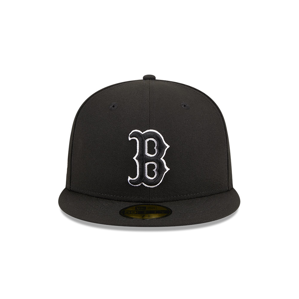 GORRA 59FIFTY MLB BOSTON RED SOX EVERGREEN NEGRO - 3