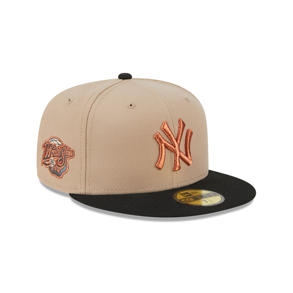 GORRA 59FIFTY MLB NEW YORK YANKEES 5950 LDS PROGRAM BEIGE - 2