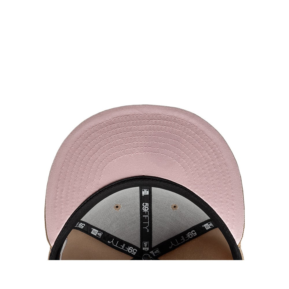 GORRA 59FIFTY NEW YORK YANKEES PINK KHAKI BEIGE - 3