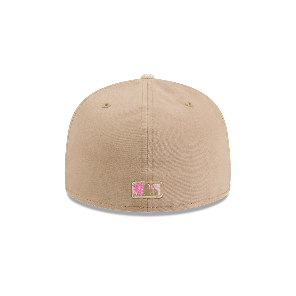 GORRA 59FIFTY MLB OAKLAND ATHLETICS HAND STITCHED FLORAL BEIGE - 5