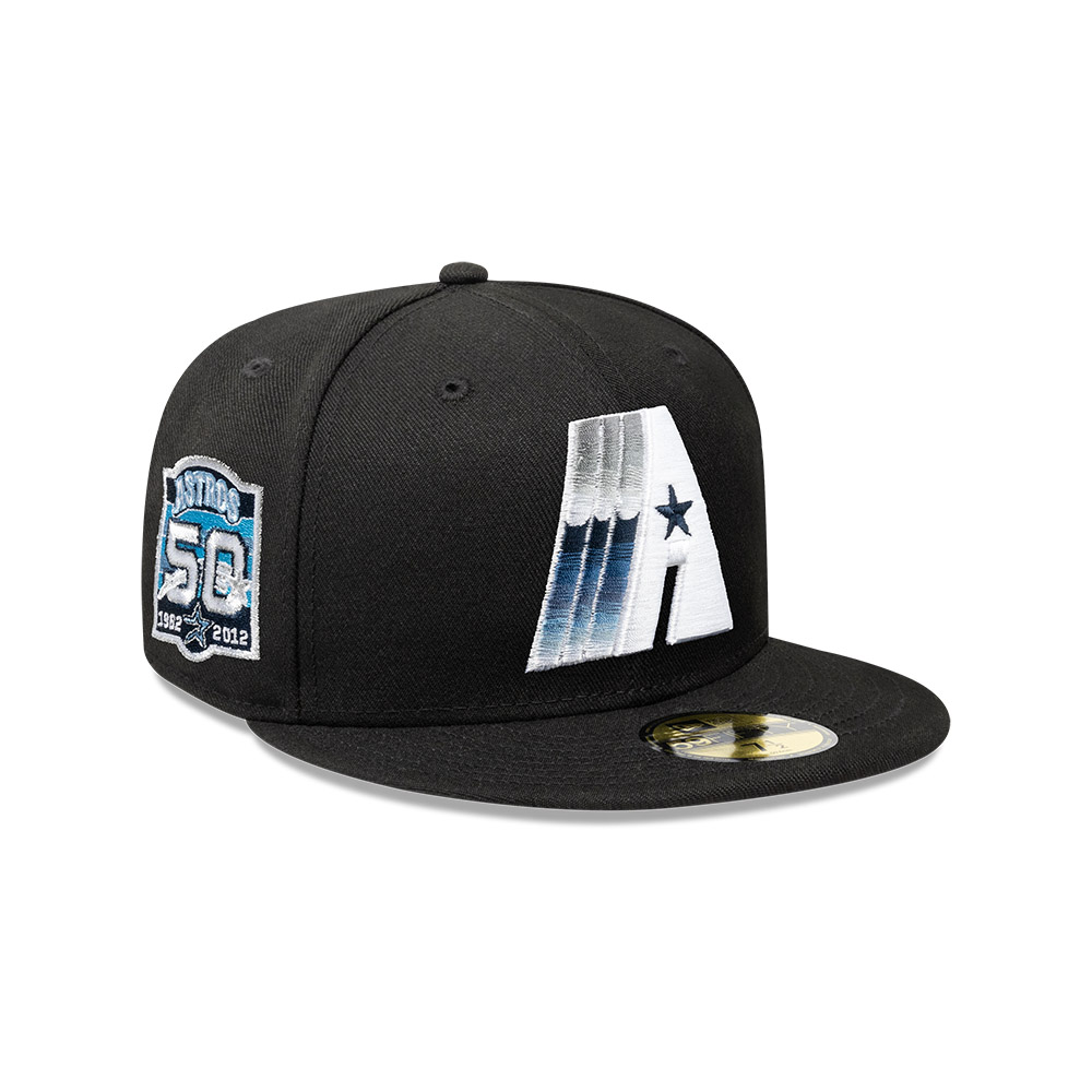 GORRA 59FIFTY MLB HOUSTON ASTROS PACK RACEWAY NEGRO - 2