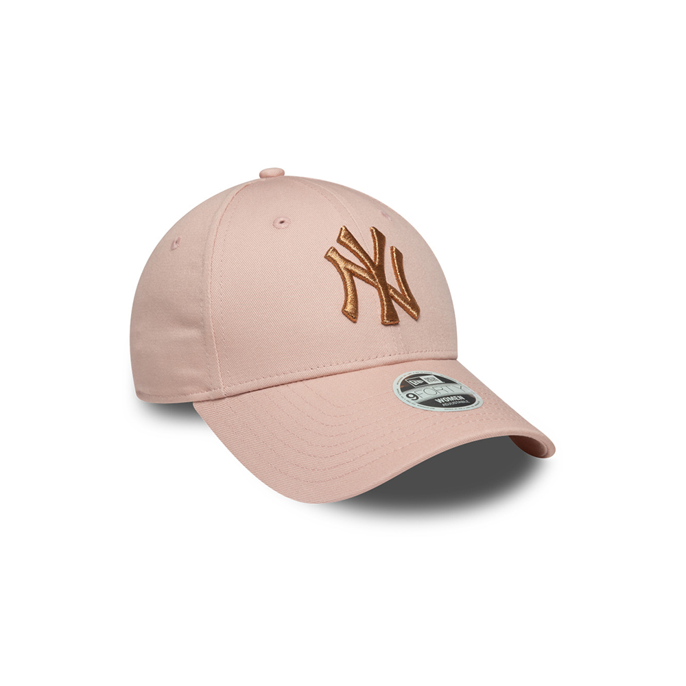 GORRA 9FORTY MLB NEW YORK YANKEES METALLIC ROSA PASTEL - 3