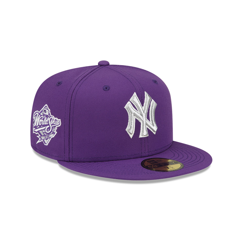 GORRA 59FIFTY MLB NEW YORK YANKEE MORADO - 2