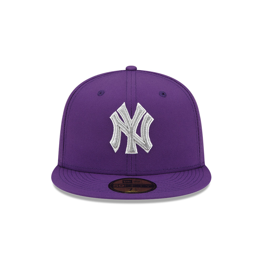 GORRA 59FIFTY MLB NEW YORK YANKEE MORADO - 3