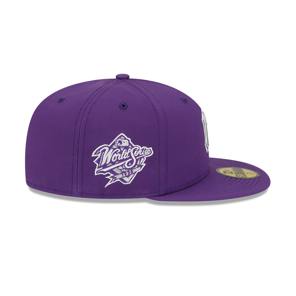 GORRA 59FIFTY MLB NEW YORK YANKEE MORADO - 4