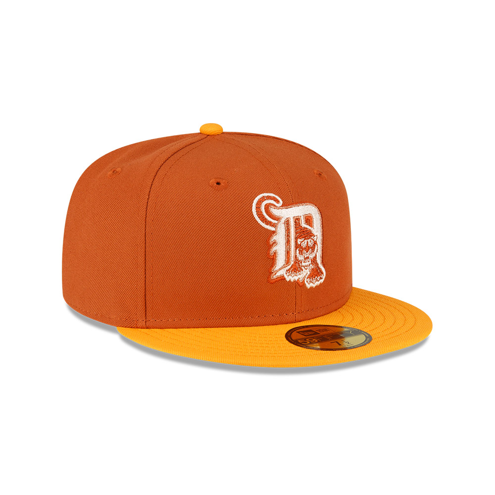 GORRA 59FIFTY MLB DETROIT TIGERS RUST PROPERTIES NARANJA - 2