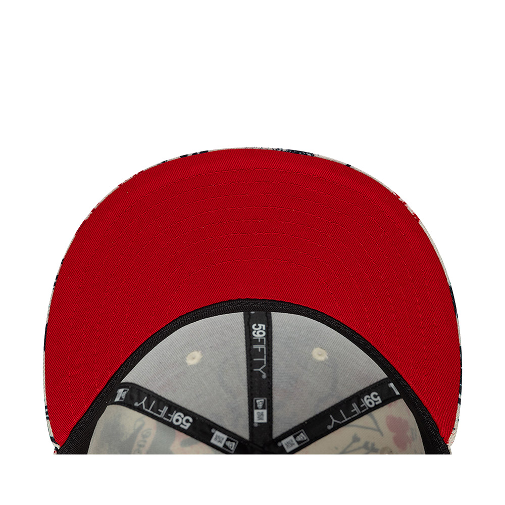 GORRA 59FIFTY NEW ERA BRANDED VALENTINES BEIGE - 6