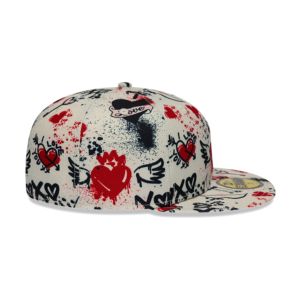 GORRA 59FIFTY NEW ERA BRANDED VALENTINES BEIGE - 7