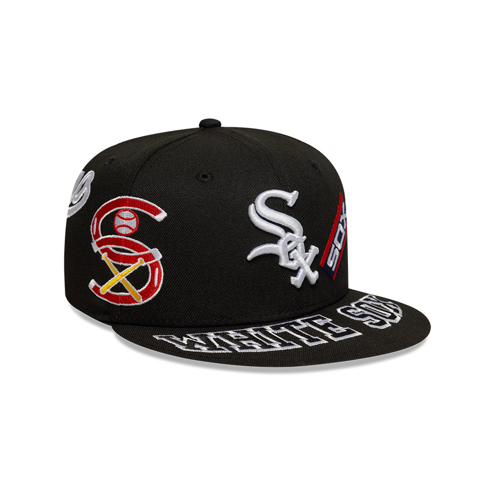 GORRA 59FIFTY CHICAGO WHITE SOX IMG MLB ALL OVER NEGRO - 2
