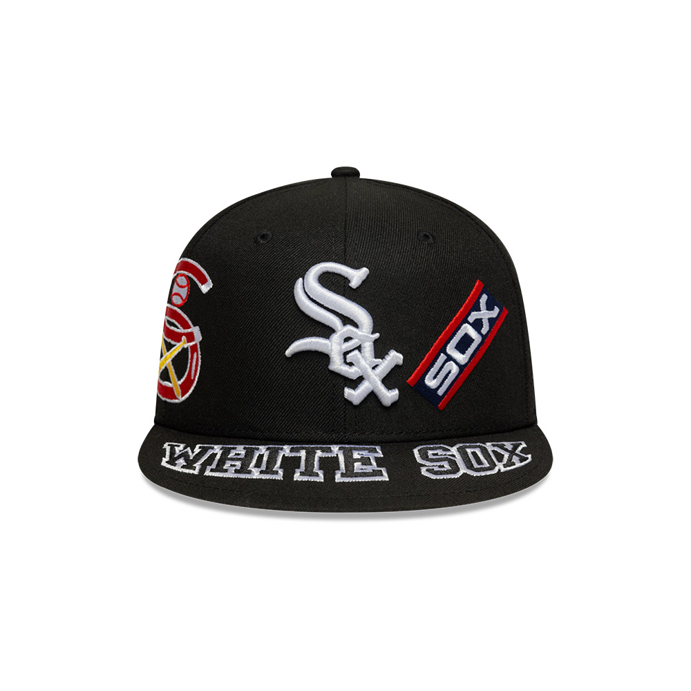 GORRA 59FIFTY CHICAGO WHITE SOX IMG MLB ALL OVER NEGRO - 4