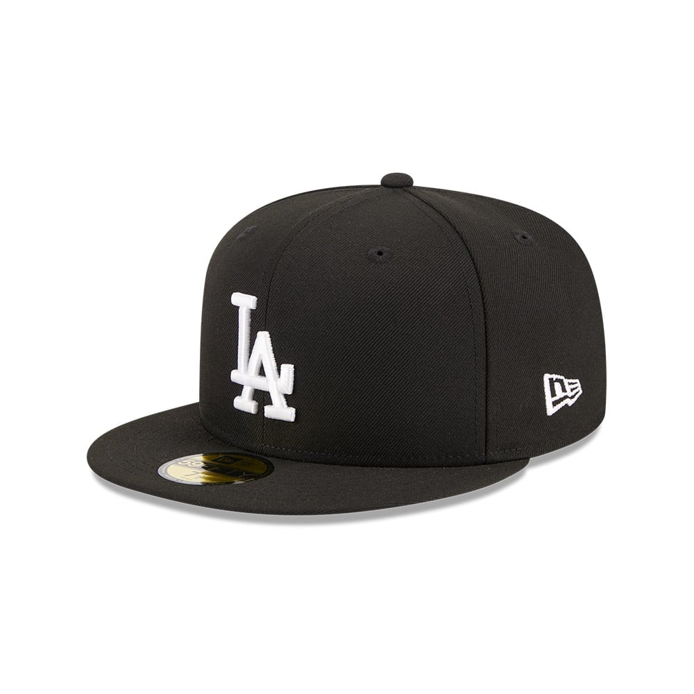 GORRA 59FIFTY MLB LOS ANGELES DODGERS EVERGREEN NEGRO - 2