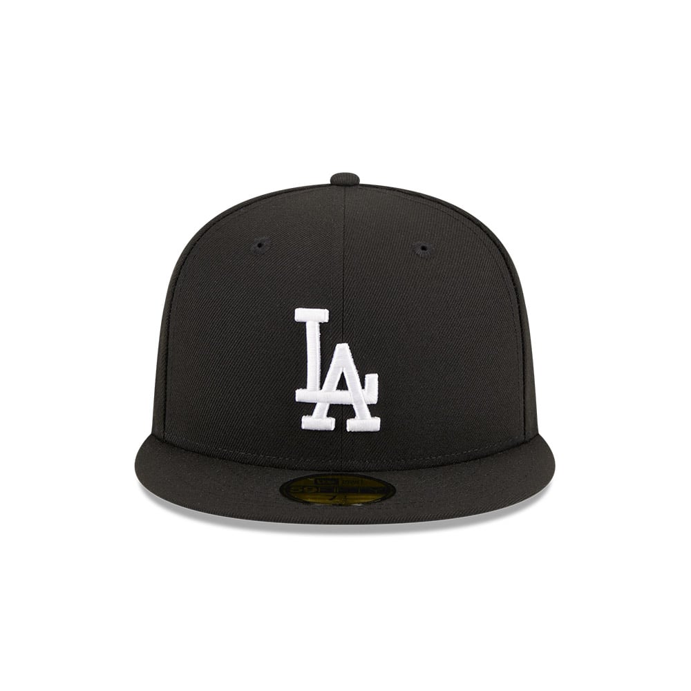 GORRA 59FIFTY MLB LOS ANGELES DODGERS EVERGREEN NEGRO - 3