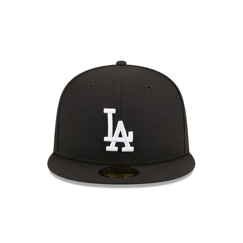 GORRA 59FIFTY MLB LOS ANGELES DODGERS EVERGREEN NEGRO - 3
