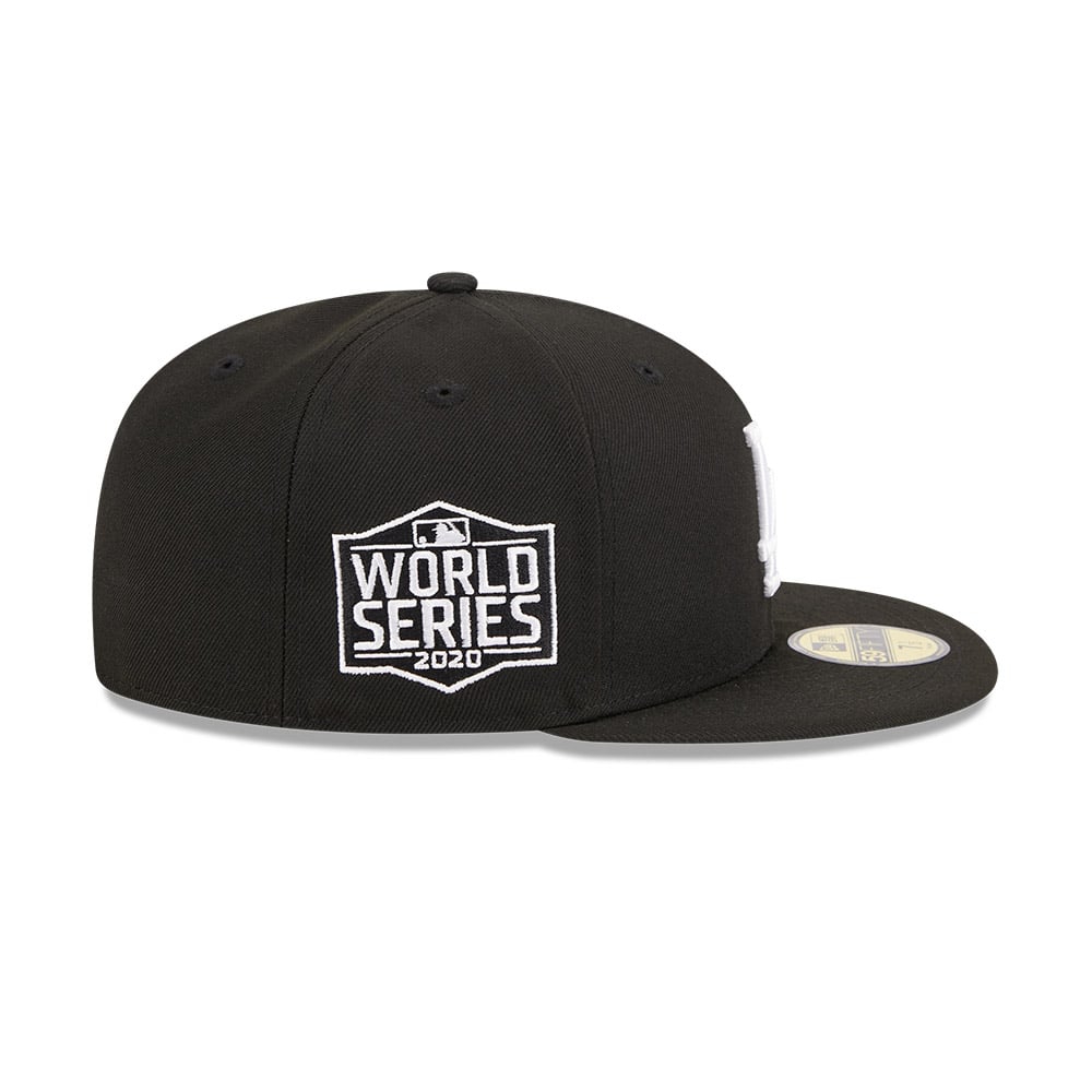 GORRA 59FIFTY MLB LOS ANGELES DODGERS EVERGREEN NEGRO - 4