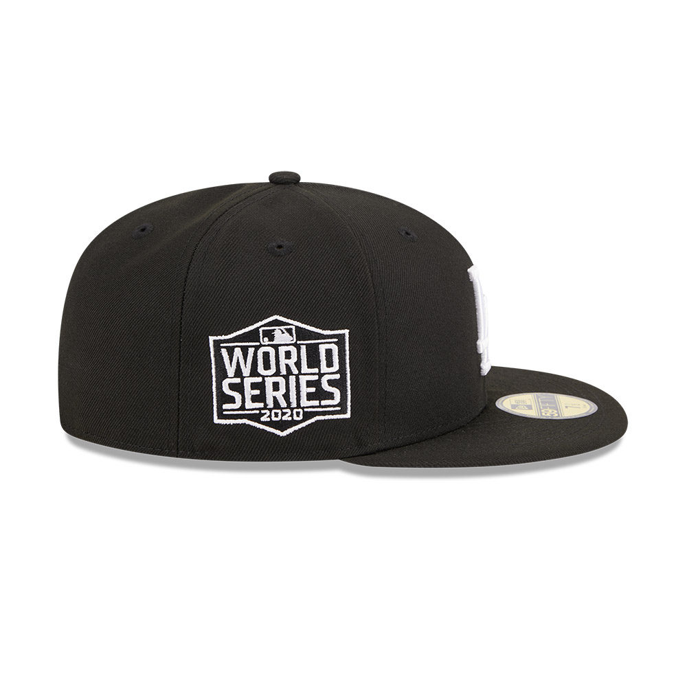 GORRA 59FIFTY MLB LOS ANGELES DODGERS EVERGREEN NEGRO - 4
