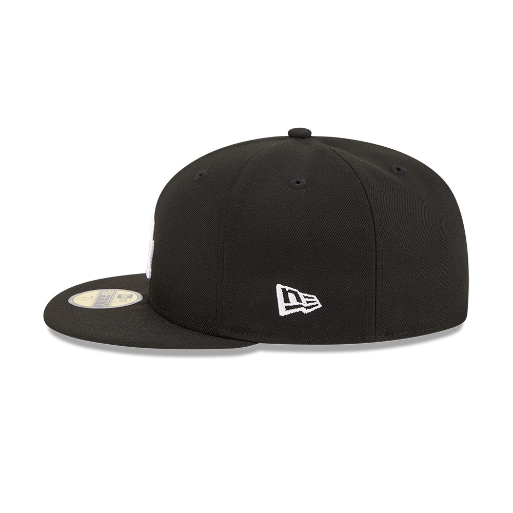 GORRA 59FIFTY MLB LOS ANGELES DODGERS EVERGREEN NEGRO - 5
