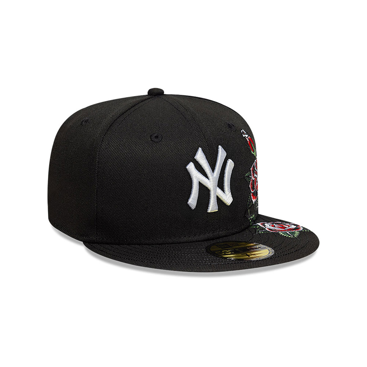 GORRA 59FIFTY MLB NEW YORK YANKEES FLORAL BLACK - 2