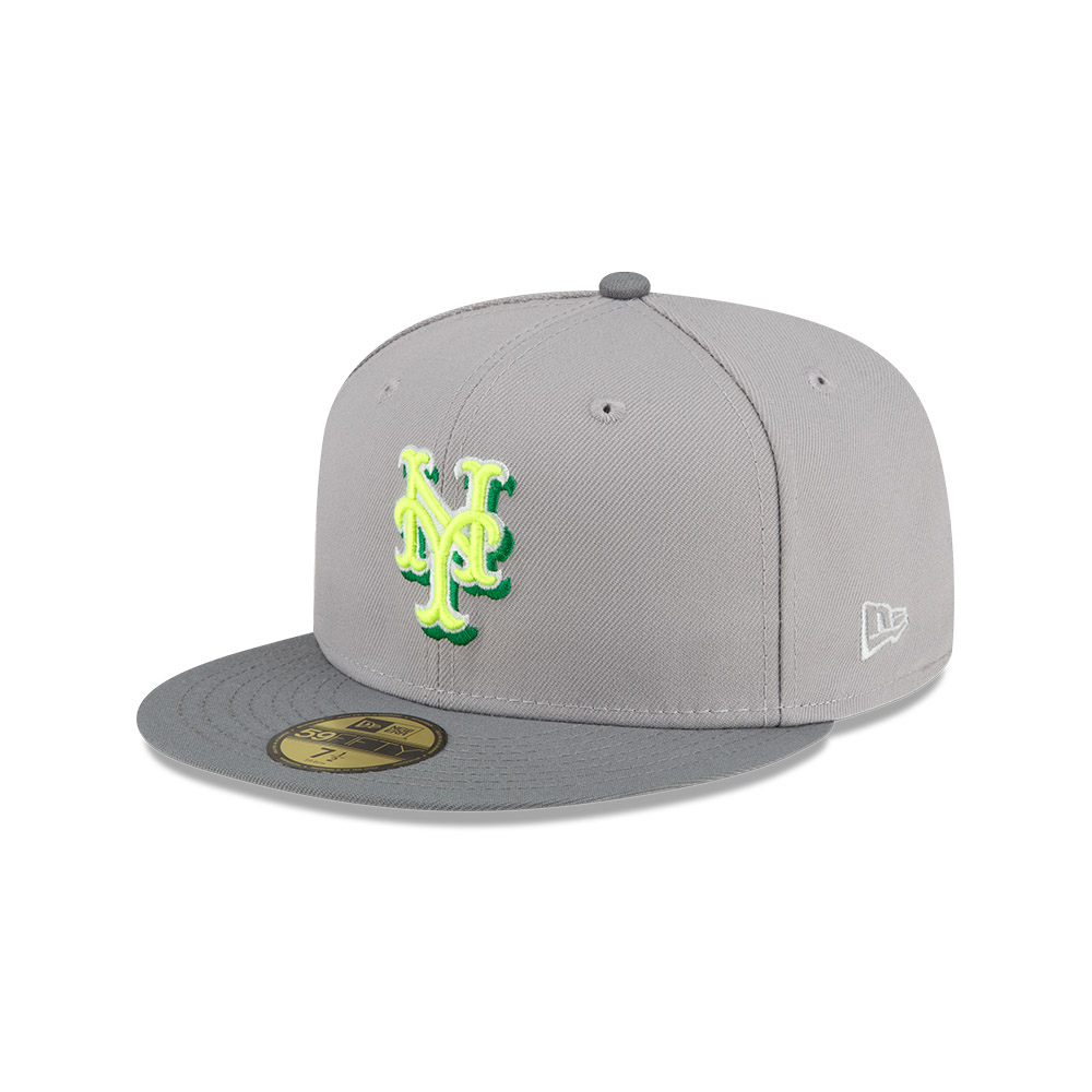 GORRA 59FIFTY MLB NEW YORK METS GRIS - 1