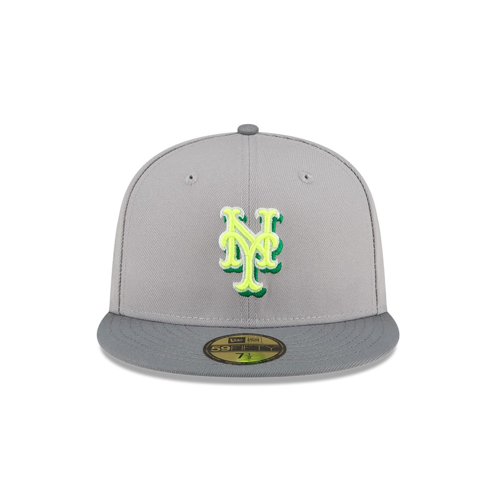 GORRA 59FIFTY MLB NEW YORK METS GRIS - 3