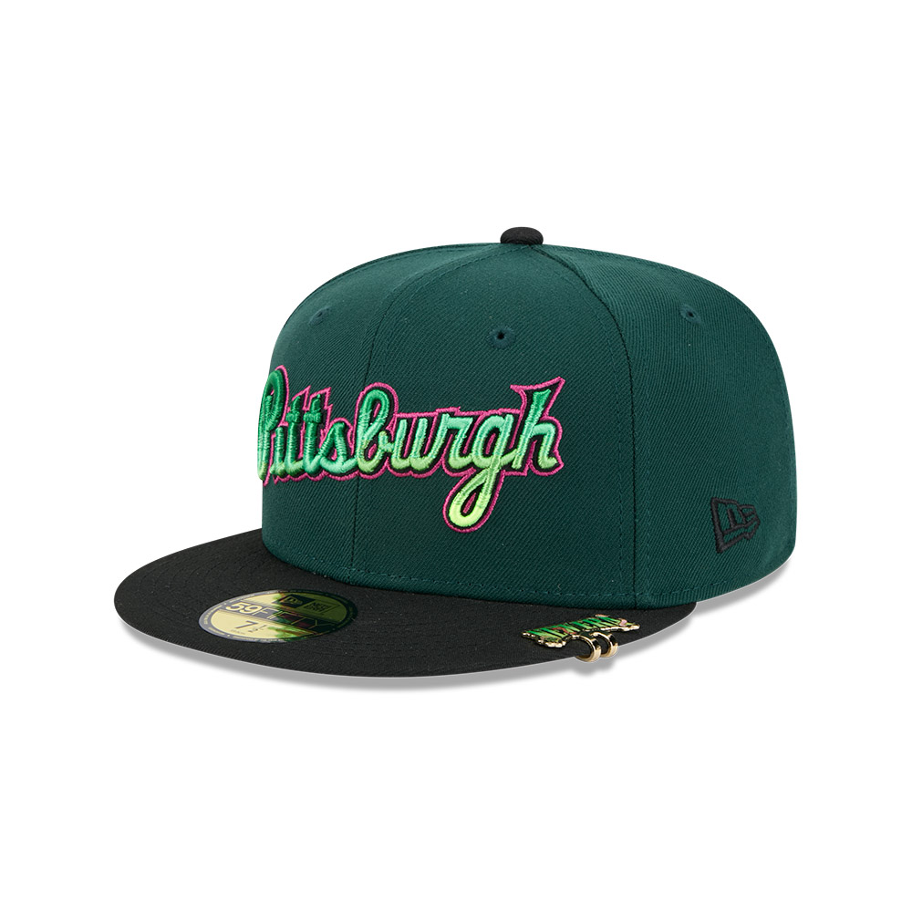 GORRA 59FIFTY MLB PITTSBURGH PIRATES NA ECOM EXCLUSIVE VERDE - 2