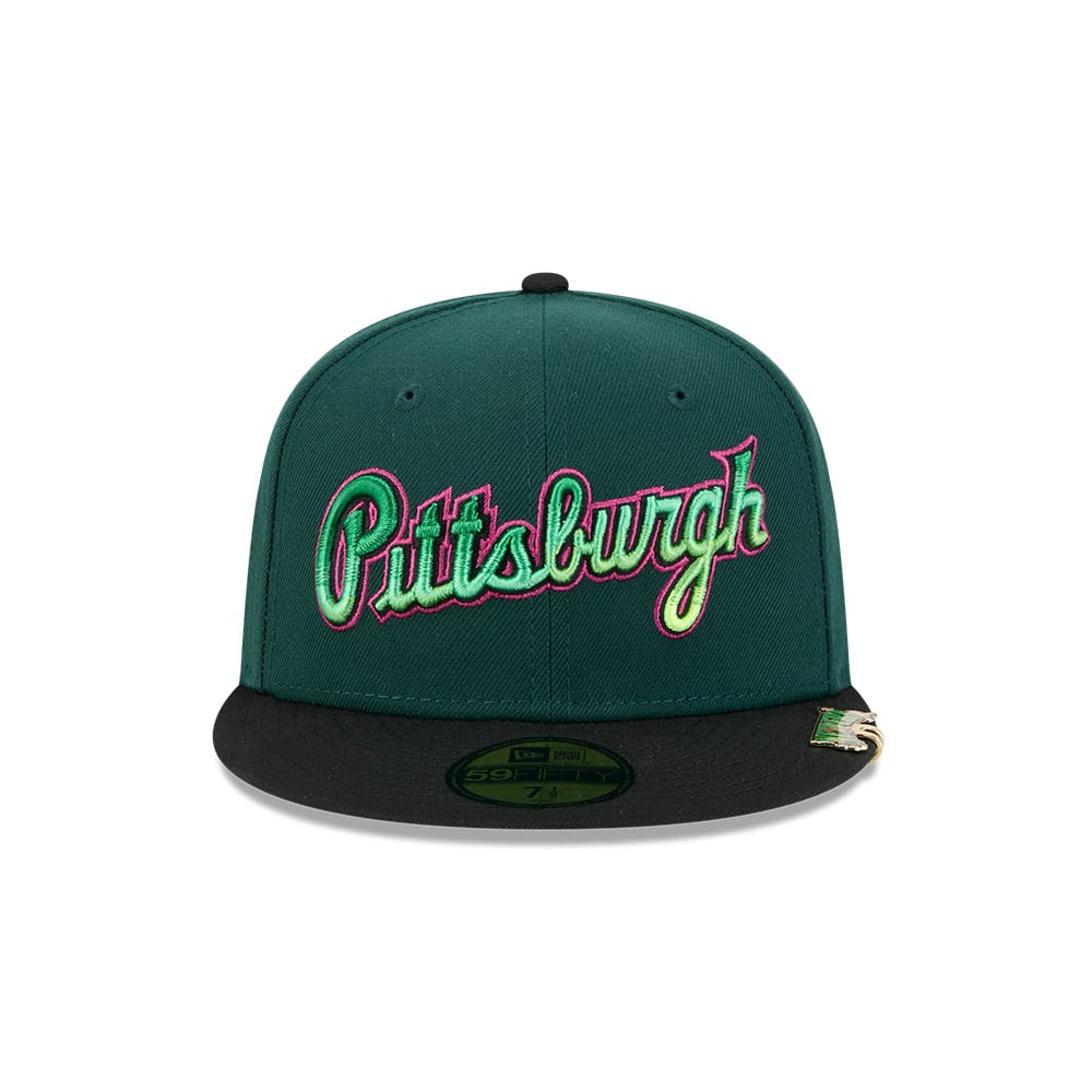GORRA 59FIFTY MLB PITTSBURGH PIRATES NA ECOM EXCLUSIVE VERDE - 3