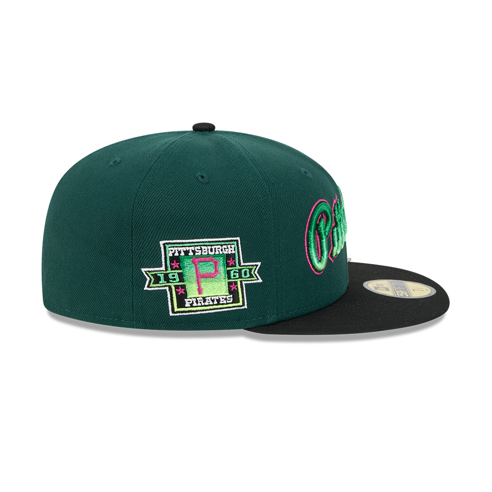 GORRA 59FIFTY MLB PITTSBURGH PIRATES NA ECOM EXCLUSIVE VERDE - 6