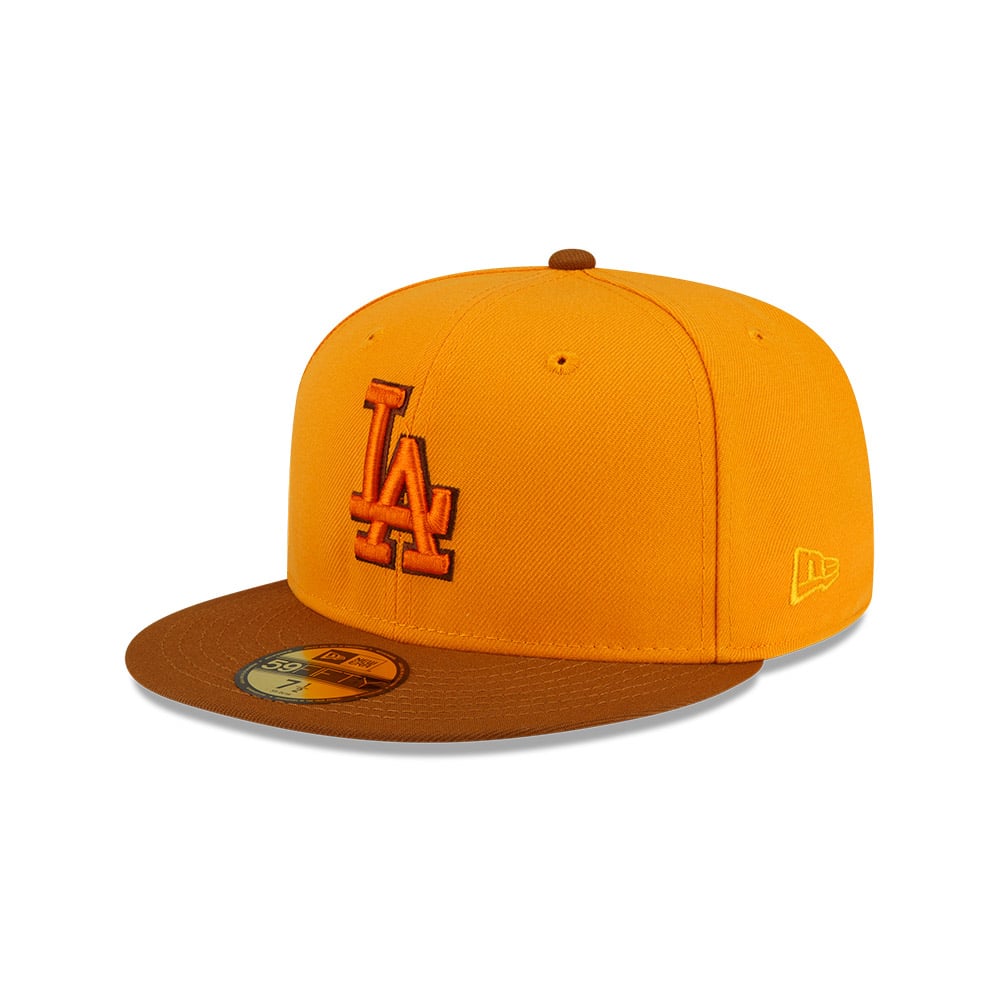 GORRA 59FIFTY MLB LOS ANGELES DODGERS PROPERTIES NARANJA - 1