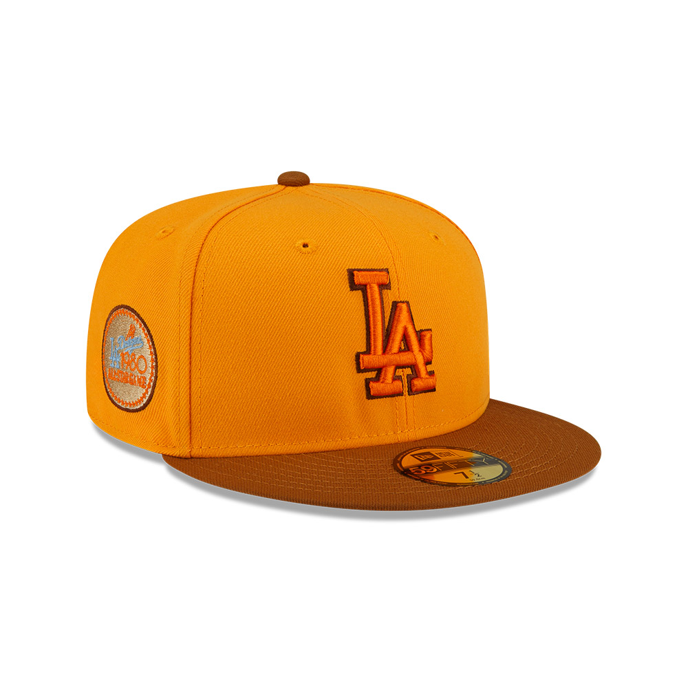 GORRA 59FIFTY MLB LOS ANGELES DODGERS PROPERTIES NARANJA - 2
