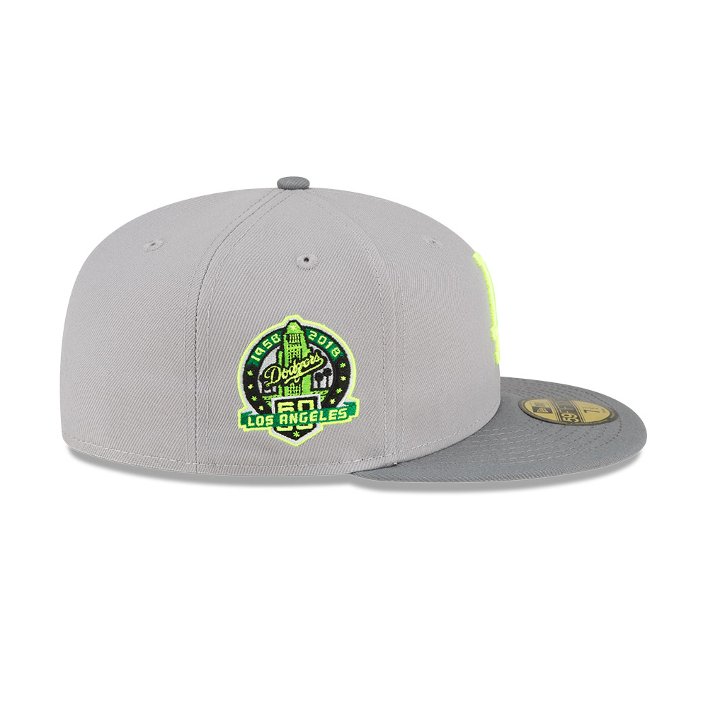 GORRA 59FIFTY MLB LOS ANGELES DODGERS GRIS - 4