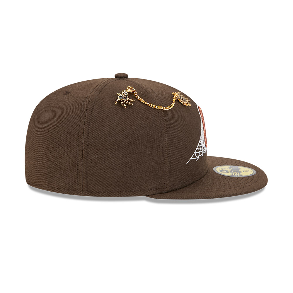GORRA 59FIFTY MLB PHILADELPHIA PHILLIE NA ECOM EXCLUSIVE MARRÓN - 5