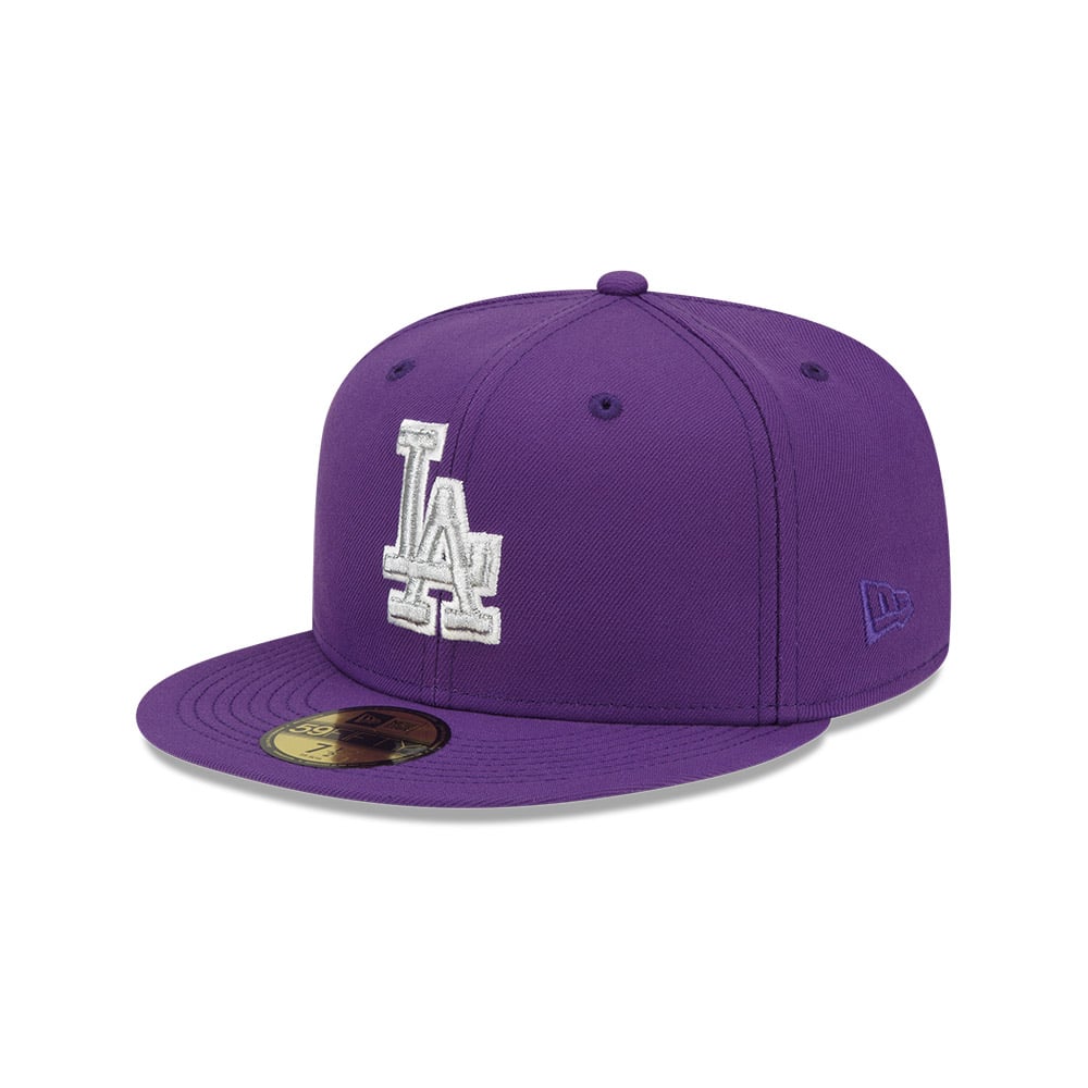 GORRA 59FIFTY MLB LOS ANGELES DODGERS MORADO - 1