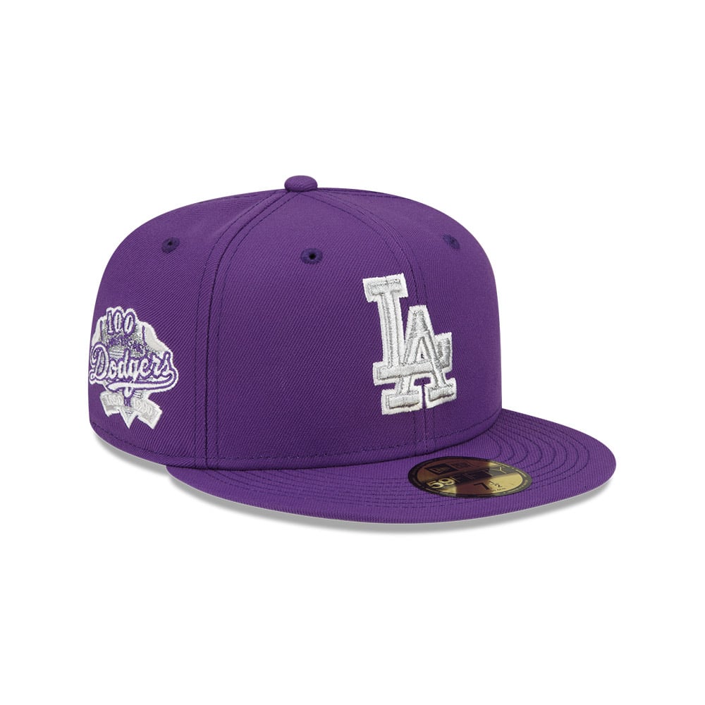 GORRA 59FIFTY MLB LOS ANGELES DODGERS MORADO - 2