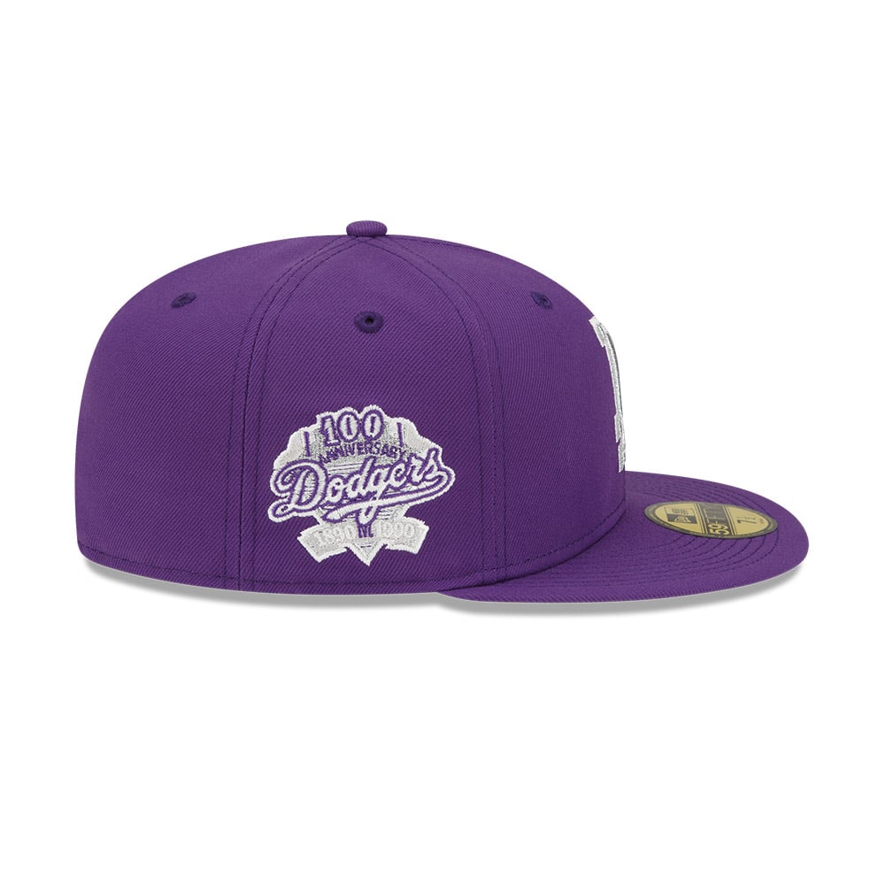 GORRA 59FIFTY MLB LOS ANGELES DODGERS MORADO - 4