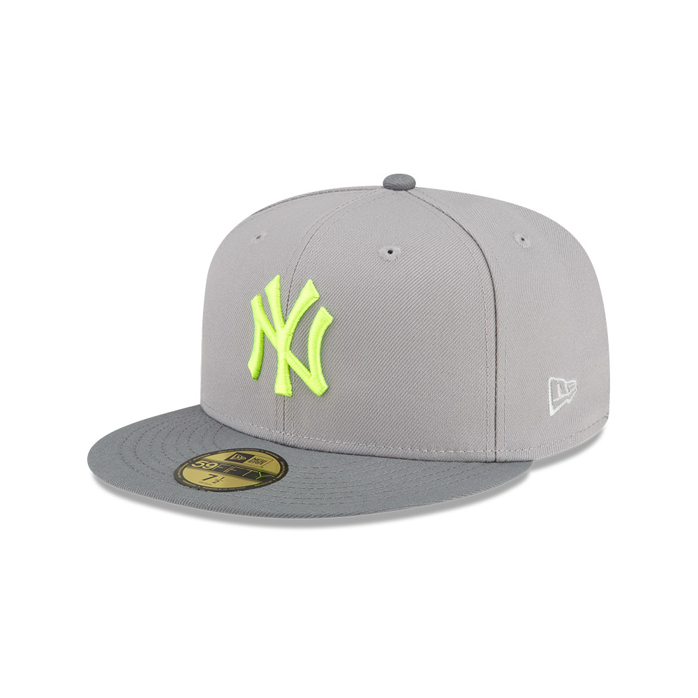 GORRA 59FIFTY MLB NEW YORK YANKEES GRIS - 1