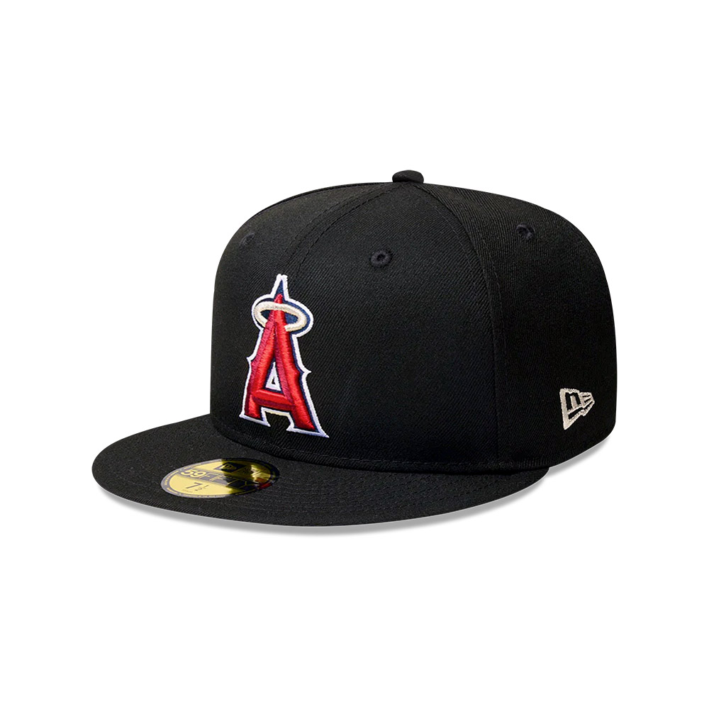 GORRA 59FIFTY MLB LOS ANGELES ANGELS MVP NEGRO - 1
