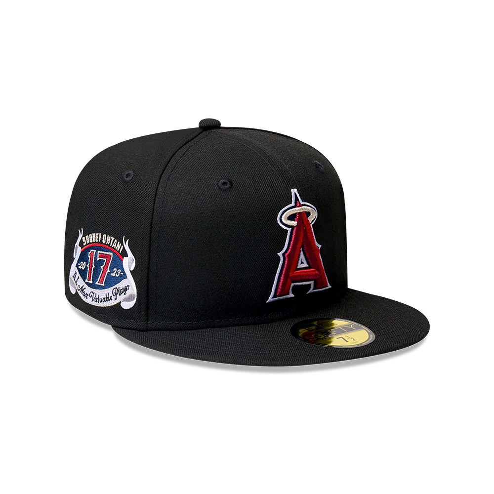 GORRA 59FIFTY MLB LOS ANGELES ANGELS MVP NEGRO - 2