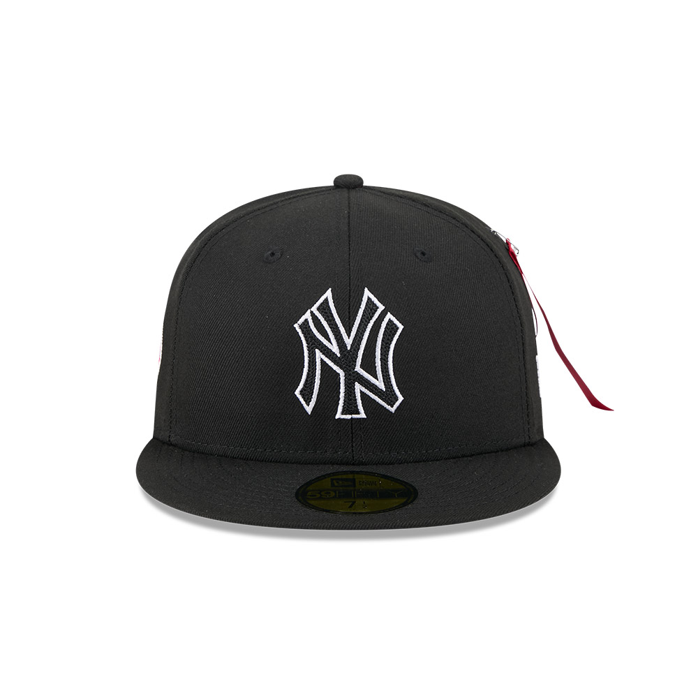 GORRA 59FIFTY MLB NEW YORK YANKEES ALPHA INDUSTRIES NEGRO - 3
