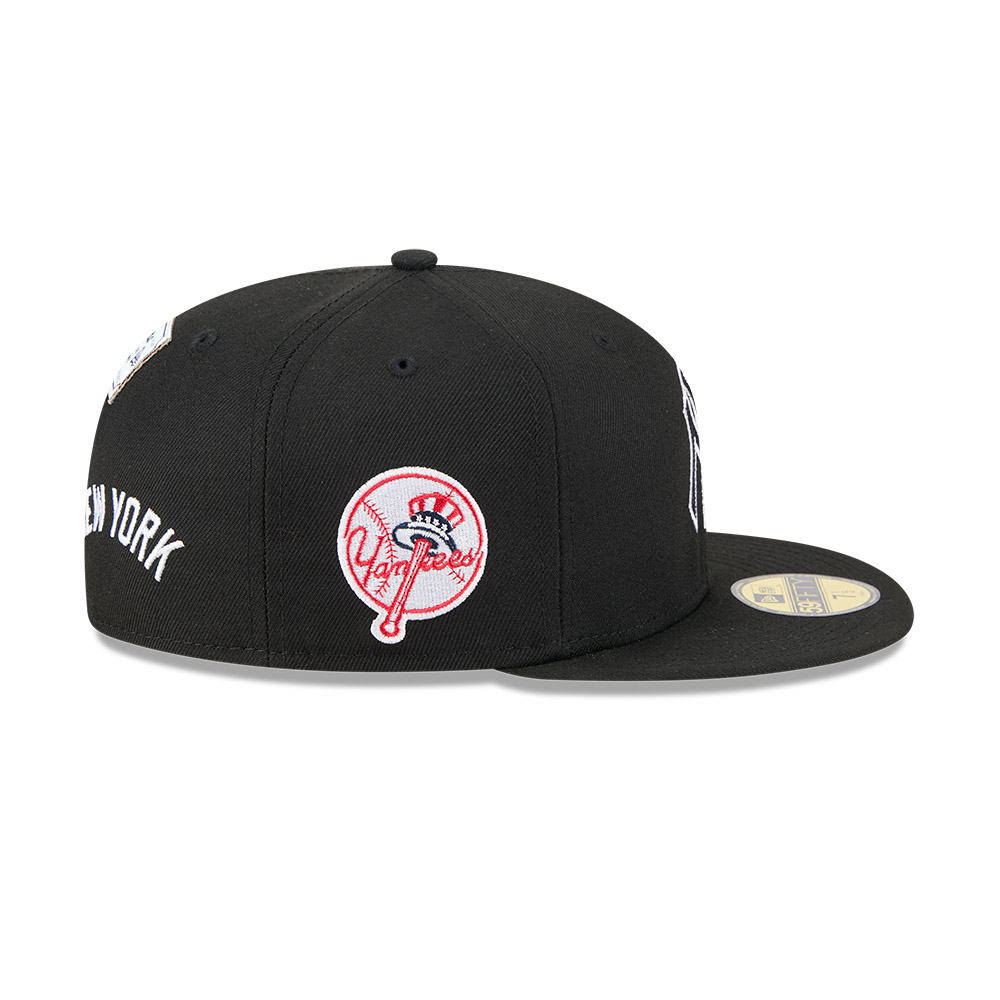GORRA 59FIFTY MLB NEW YORK YANKEES ALPHA INDUSTRIES NEGRO - 5