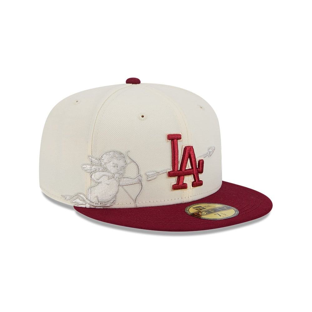 GORRA 59FIFTY MLB LOS ANGELES DODGERS NA ECOM CUSTOMS BLANCO - 2