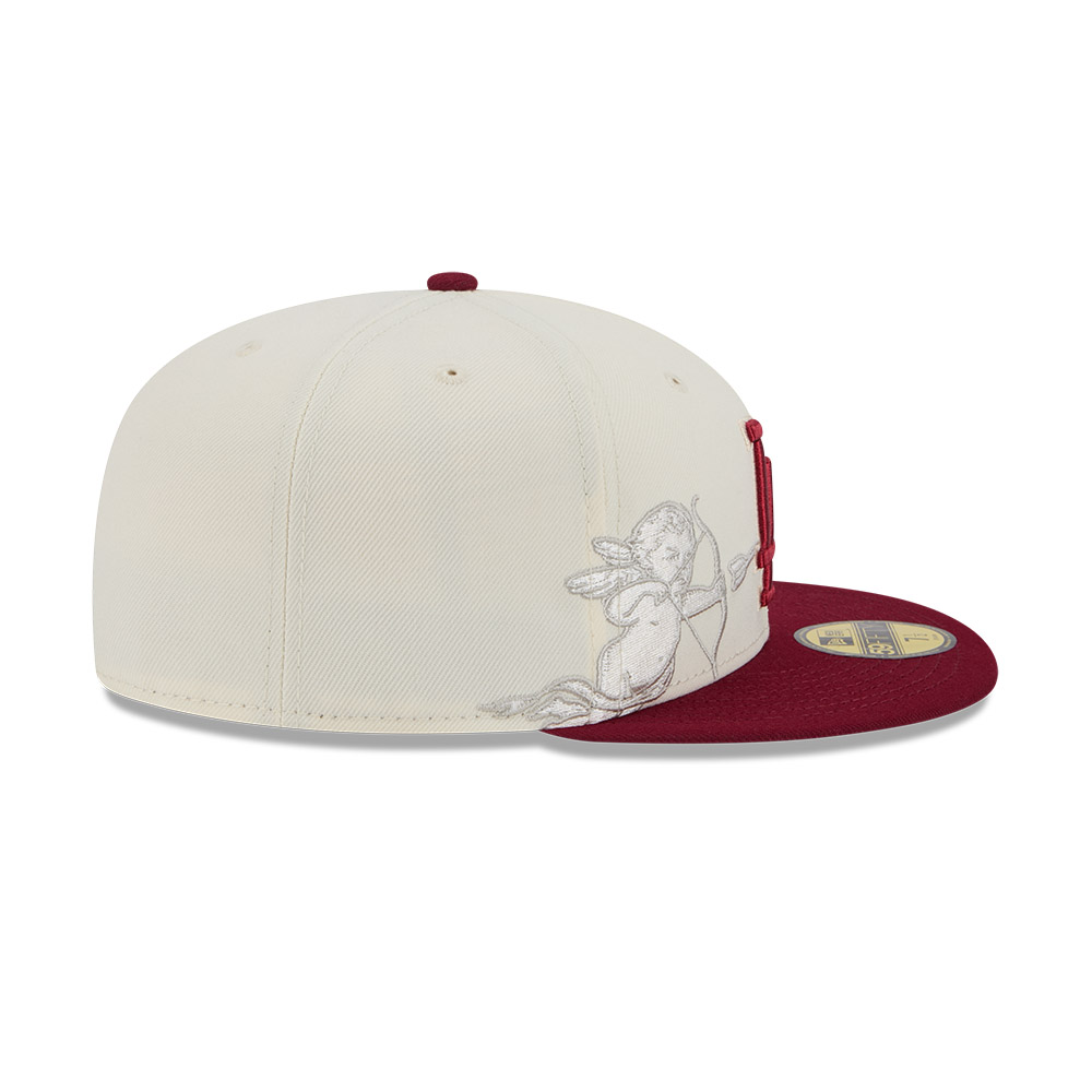 GORRA 59FIFTY MLB LOS ANGELES DODGERS NA ECOM CUSTOMS BLANCO - 6