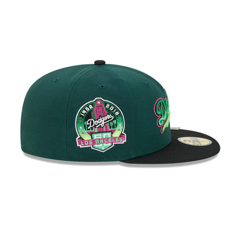 GORRA 59FIFTY MLB LOS ANGELES DODGERS NA EXCLUSIVE VERDE - 3