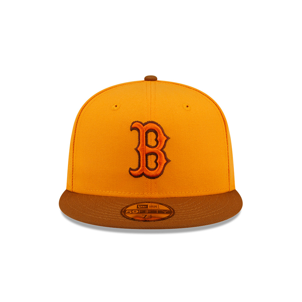 GORRA 59FIFTY MLB BOSTON RED SOX PROPERTIES NARANJA - 3