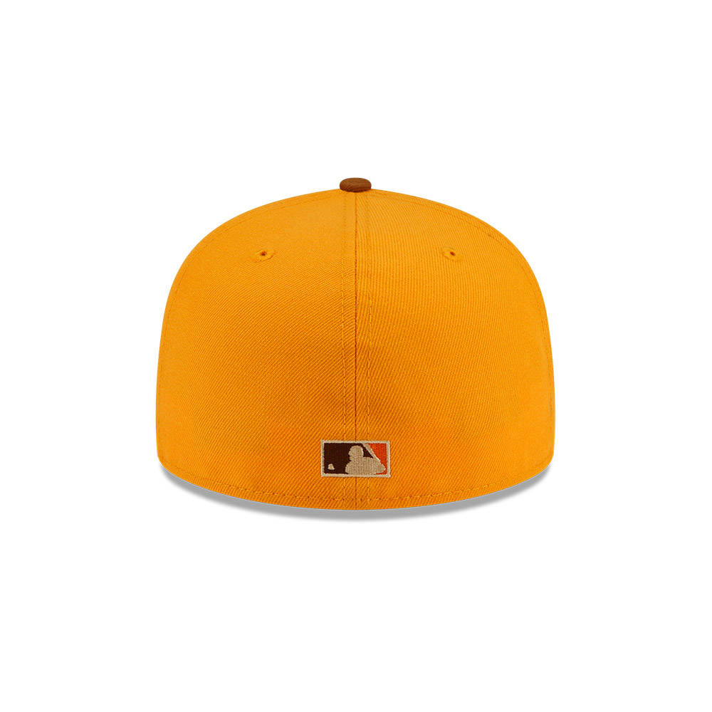 GORRA 59FIFTY MLB OAKLAND ATHLETICS PROPERTIES NARANJA - 6