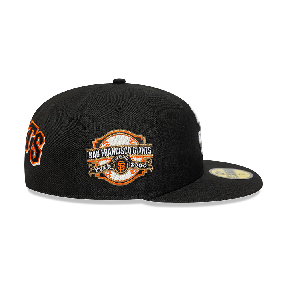 GORRA 59FIFTY MLB SAN FRANCISCO GIANTS ALL OVER NEGRO - 6