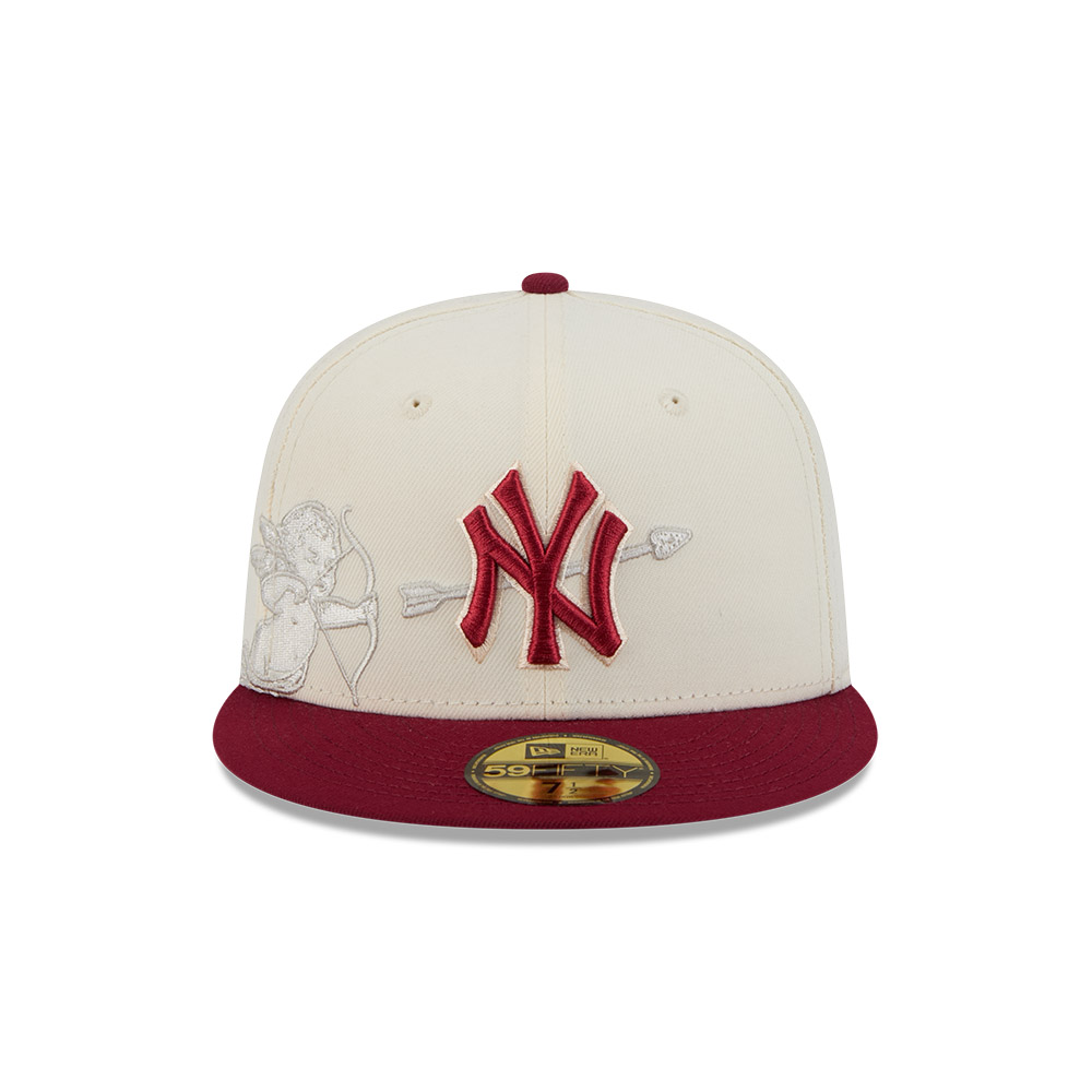 GORRA 59FIFTY MLB NEW YORK YANKEES NA ECOM CUSTOMS BLANCO - 3