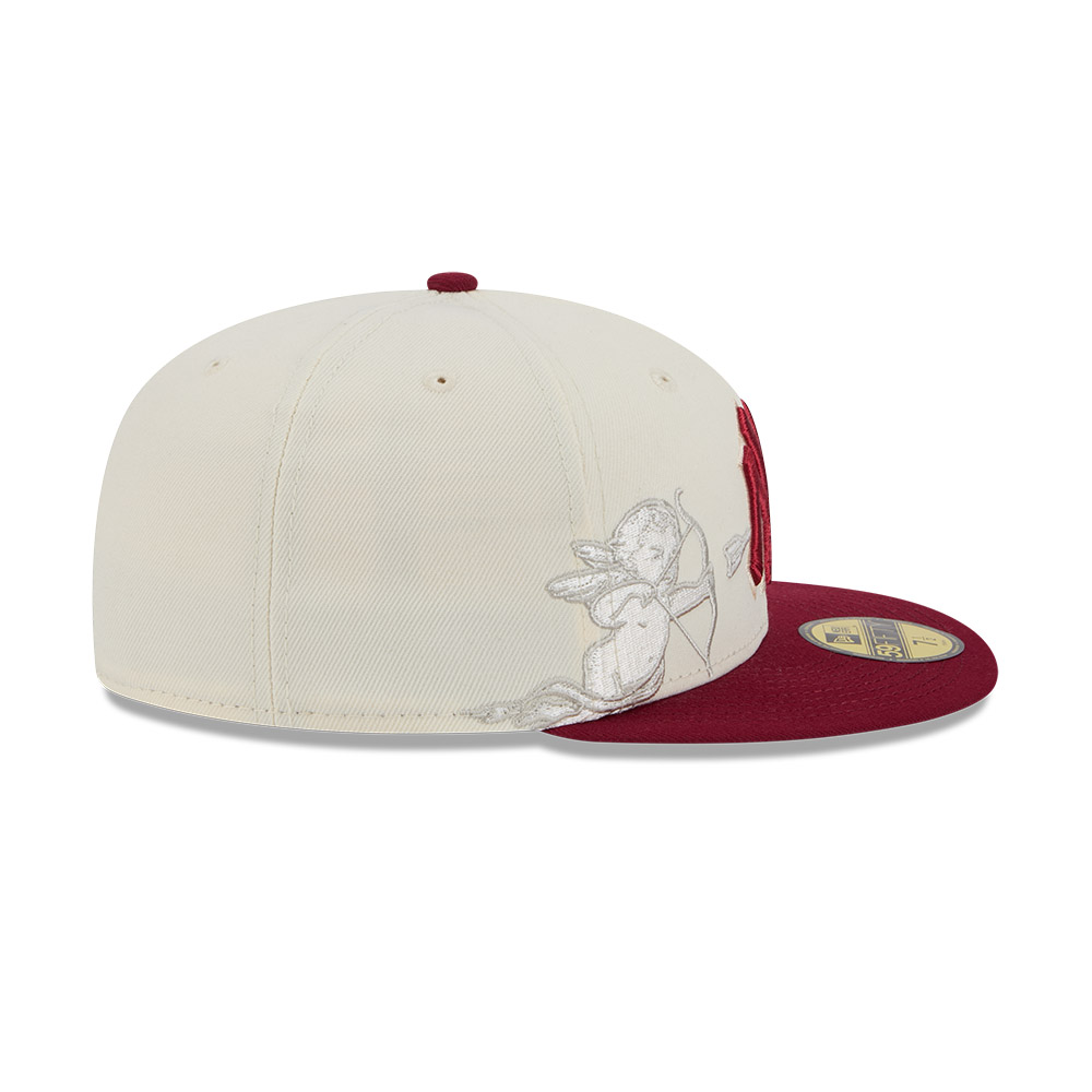 GORRA 59FIFTY MLB NEW YORK YANKEES NA ECOM CUSTOMS BLANCO - 6