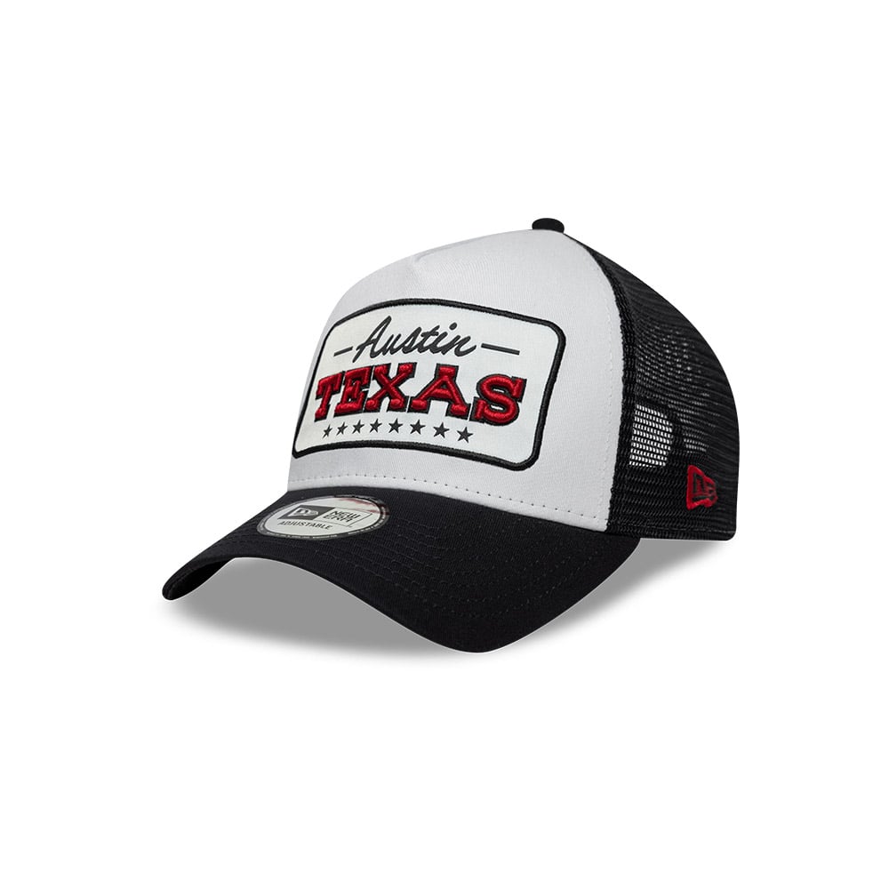 GORRA 9FORTY NEW ERA PATCH TRUCKER NEGRO - 1