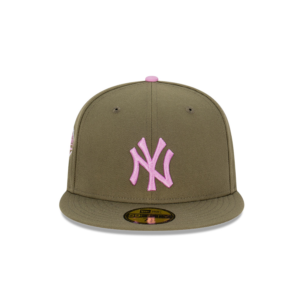 GORRA 59FIFTY MLB NEW YORK YANKEES LAVANDER FIELDS GREEN MED - 2