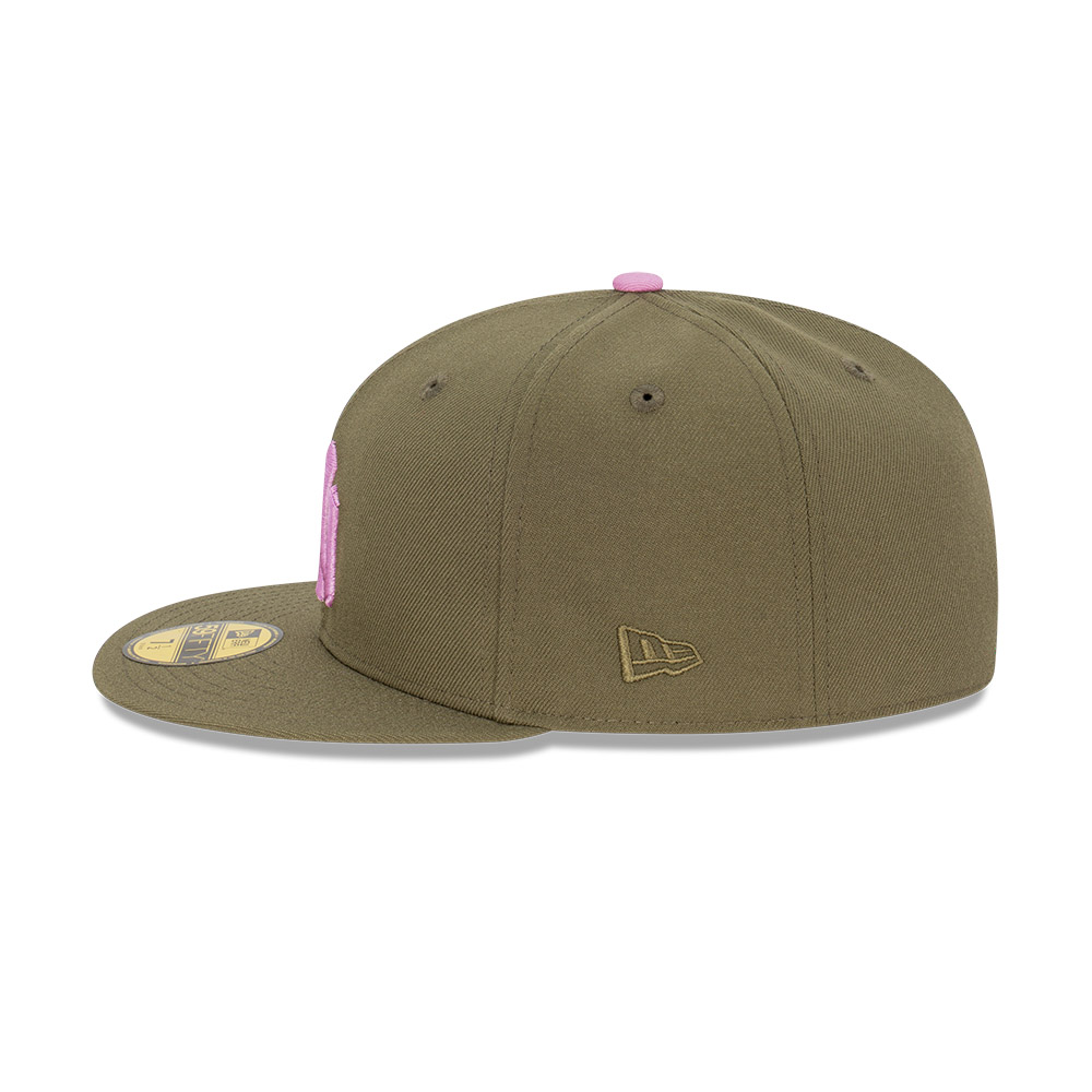 GORRA 59FIFTY MLB NEW YORK YANKEES LAVANDER FIELDS GREEN MED - 4