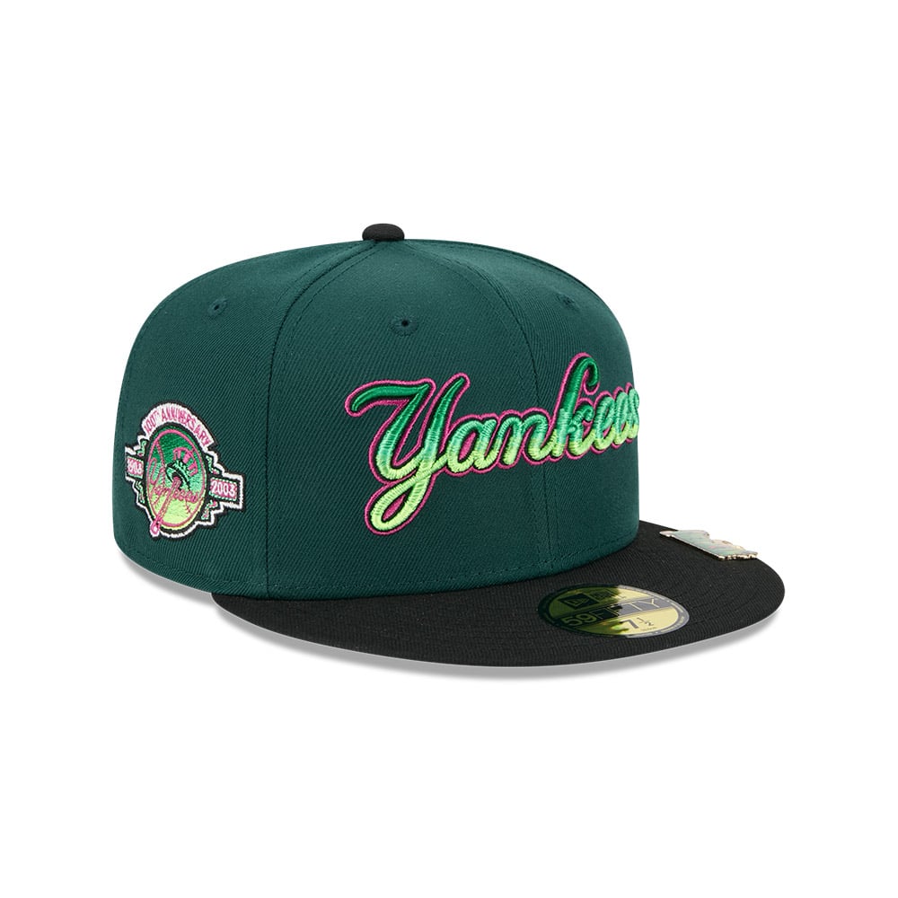 GORRA 59FIFTY MLB NEW YORK YANKEES NA ECOM EXCLUSIVE VERDE - 1